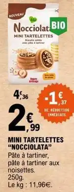E.Leclerc Mini tartelettes offre