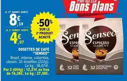 E.Leclerc Senseo - dosettes de café offre