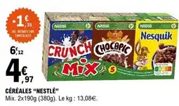 E.Leclerc Nestlé - céréales offre