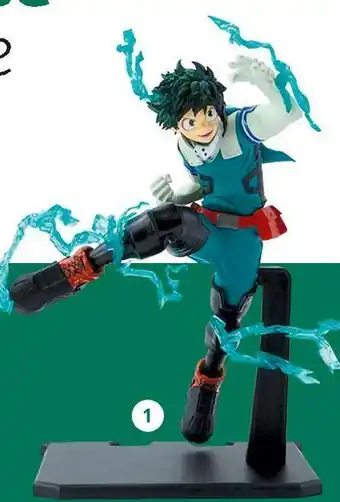 Auchan La figurine izuku one for all offre