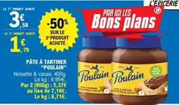 E.Leclerc Poulain - pâte à tartiner offre