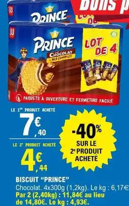 E.Leclerc Prince - biscuit offre