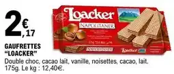 E.Leclerc Loacker - gaufrettes offre
