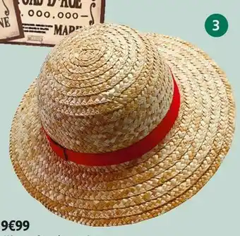 Le chapeau de paille "luffy"