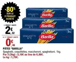 E.Leclerc Barilla - pates offre