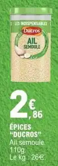E.Leclerc Ducros - épices offre