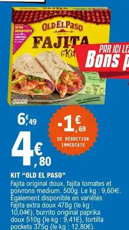 E.Leclerc Old el paso - kit offre