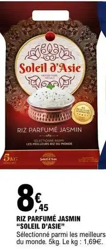 E.Leclerc Riz du monde - riz parfumé jasmin offre