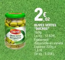 E.Leclerc Ducros - olives vertes offre