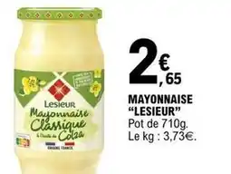 E.Leclerc Lesieur - mayonnaise offre