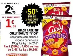 E.Leclerc Vico - snack aperitif curly donuts offre