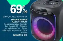 E.Leclerc Muse - enceinte nomade bluetooth offre