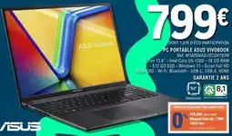 E.Leclerc Asus - portable asus vivobook offre
