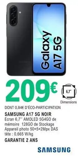 E.Leclerc Samsung - galaxy a17 5g offre