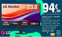 E.Leclerc Lg - lg monitor offre