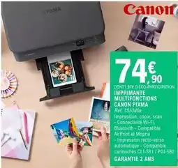 E.Leclerc Canon - imprimante multifonctions pimma offre
