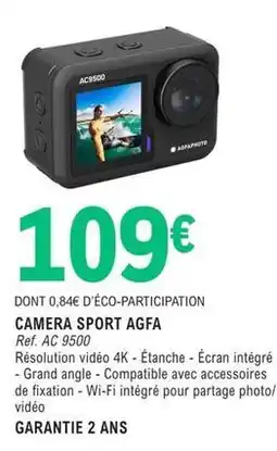 E.Leclerc Agfaphoto - camera sport offre