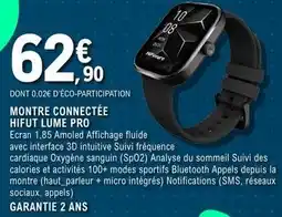 E.Leclerc Montre connectee hifurt lume pro offre