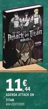 E.Leclerc Titan - agenda attack on offre