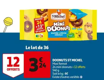 Auchan St michel doonuts offre