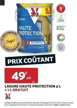 Bricomarché Agis - lasure haute protection + 1 l offre