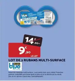 Bricomarché Promo - lot de 2 rubans multi-surface offre