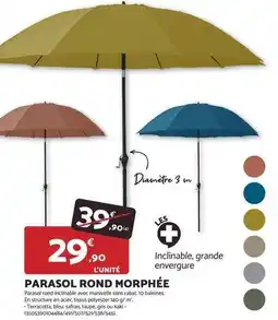 Bricomarché Parasol rond offre