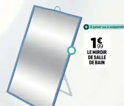 Centrakor Le miroir de salle de bain offre