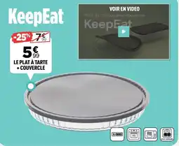 Centrakor Le plat a tarte + couvercle offre