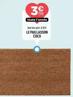 Centrakor Le paillasson coco offre