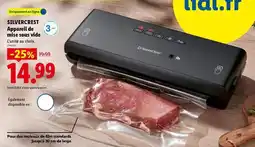 Lidl Silvercrest - appareil de mnis souls vide offre