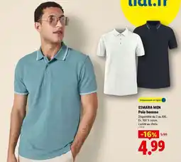 Lidl Esmara - pola homme offre