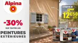 Décor Discount Alpina - peintures extérieures offre