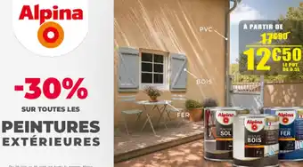 Alpina - peintures extérieures