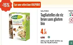 La Vie Claire Tagliatelles de riz brun sans gluten bio offre