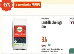 La Vie Claire Lentilles beluga bio offre