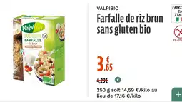 La Vie Claire Farfalle de riz brun sans gluten bio offre
