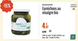 La Vie Claire Cornichons au vinaigre bio offre