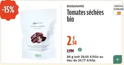 La Vie Claire Tomates séchées bio offre