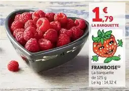 U Express Framboise offre