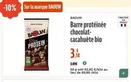 La Vie Claire Barre protéinée chocolat- cacahuète bio offre