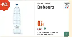 La Vie Claire Eau de source offre