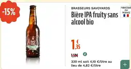 La Vie Claire Bière IPA fruity sans alcool bio offre