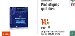La Vie Claire Probiotiques quotidien offre