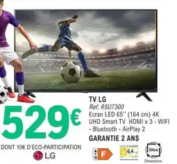 E.Leclerc Espace Culturel TV LG offre