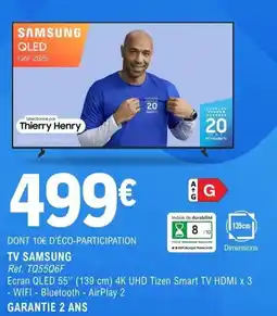 E.Leclerc Espace Culturel TV SAMSUNG offre
