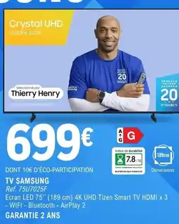 E.Leclerc Espace Culturel TV SAMSUNG offre