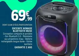 E.Leclerc Espace Culturel ENCEINTE NOMADE BLUETOOTH MUSE offre
