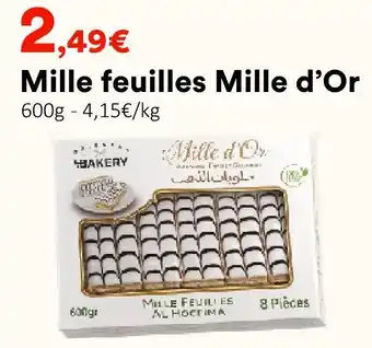 Hmarket Mille d'or mille feuilles offre