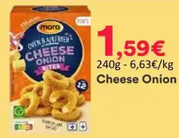 Hmarket Mora cheese onion offre